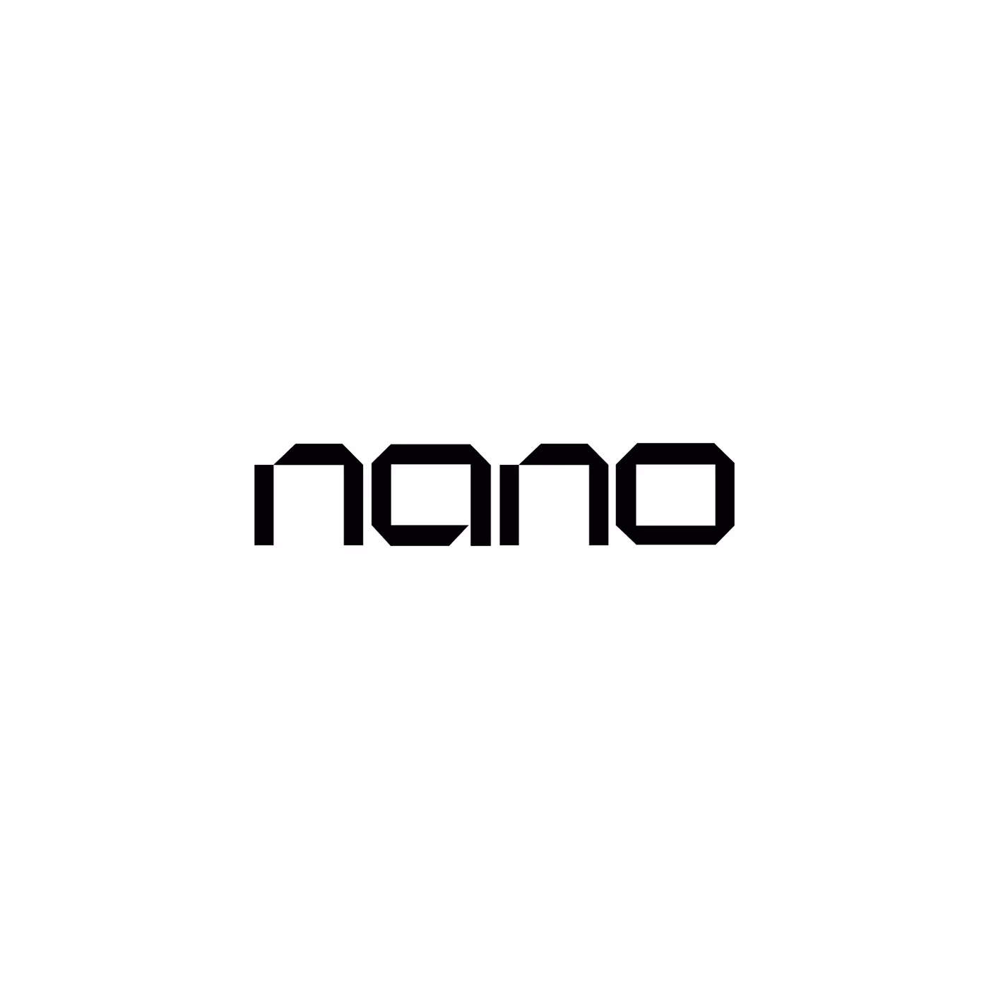 NANO brand identity system — business card design and logo applications by Evoke Studio